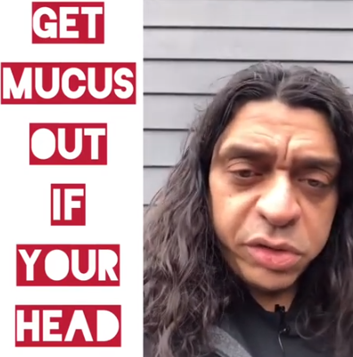 Get Mucus Out If Your Head - detox and detoxification