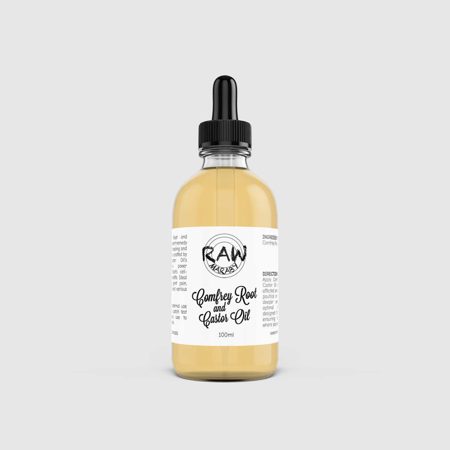Comfrey Root and Castor Oil