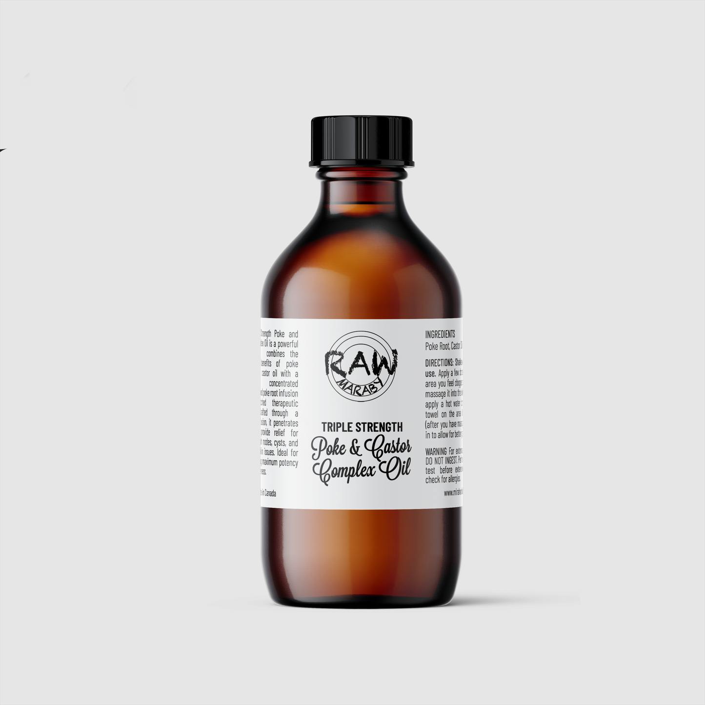 Triple Strength: Poke and Castor Oil