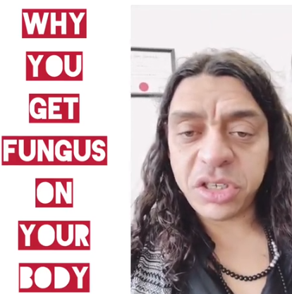 Why you get Fungus on your body