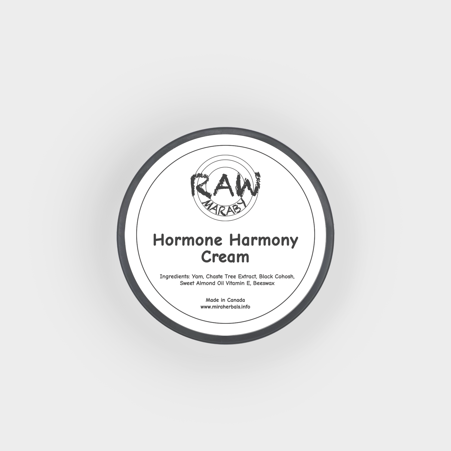 Hormone Harmony Cream – Mira Herbals Inc / Raw Maraby