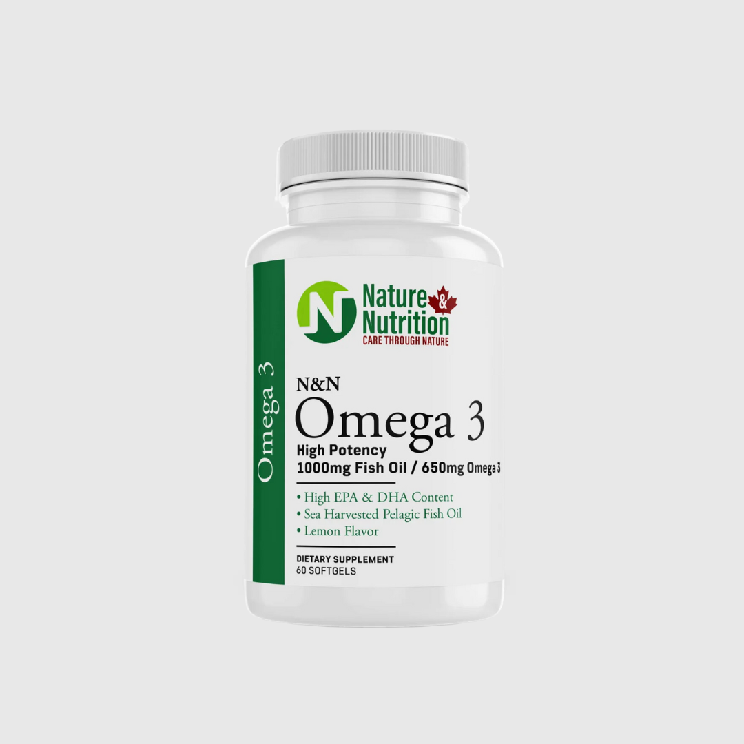 Omega-3 Fish Oil Soft Gels